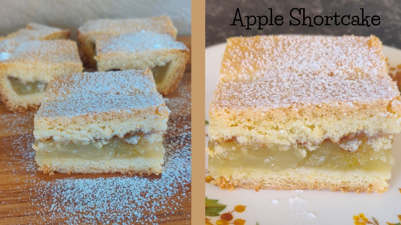 Apple Shortcake Slice