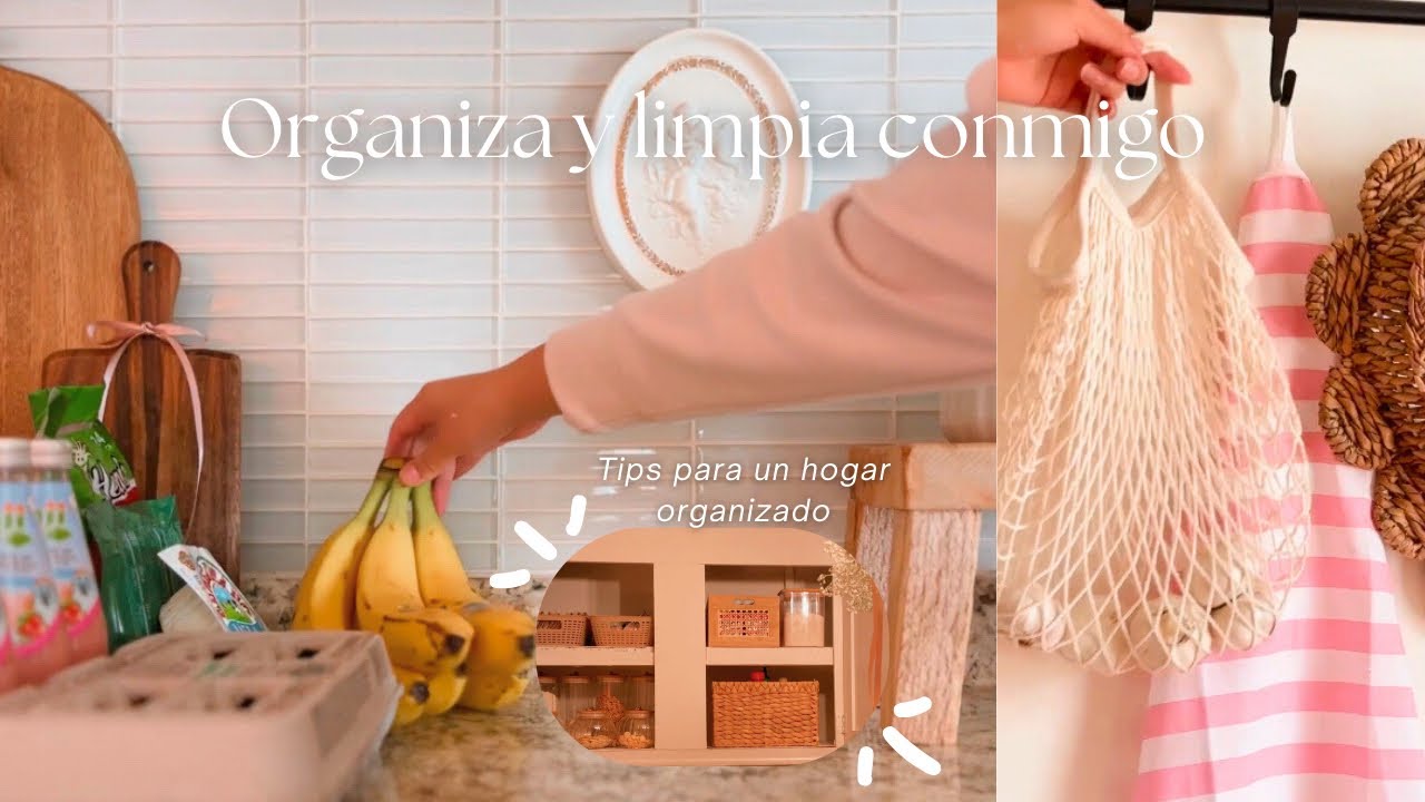 🧺 ORGANIZACION Y LIMPIEZA PROFUNDA|Como mantengo mi hogar limpio y organizado 🏠✨| Ana Quintero