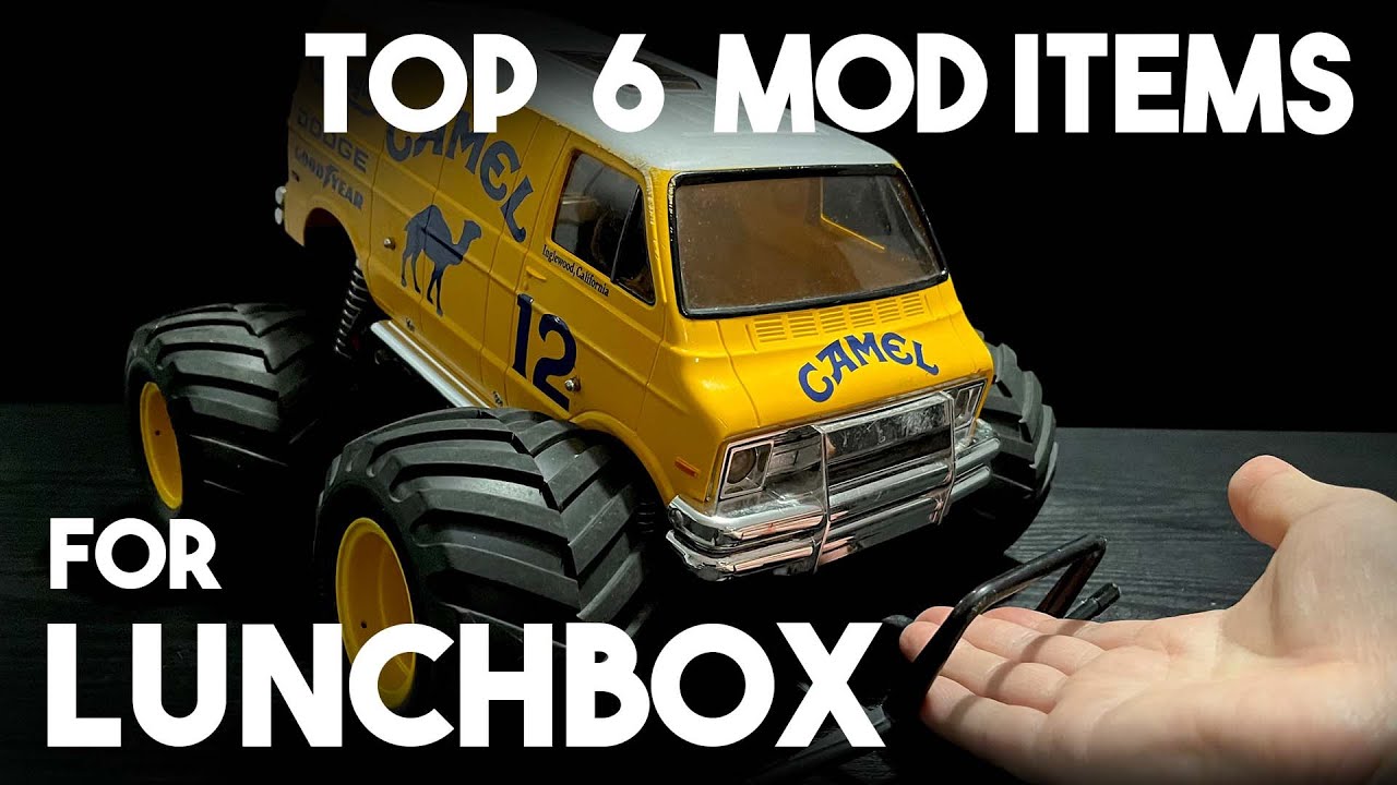 Tamiya Lunchbox top 6 casual mod ideas - タミヤ　ランチボックス　お手軽カスタム　ネタ　トップ６
