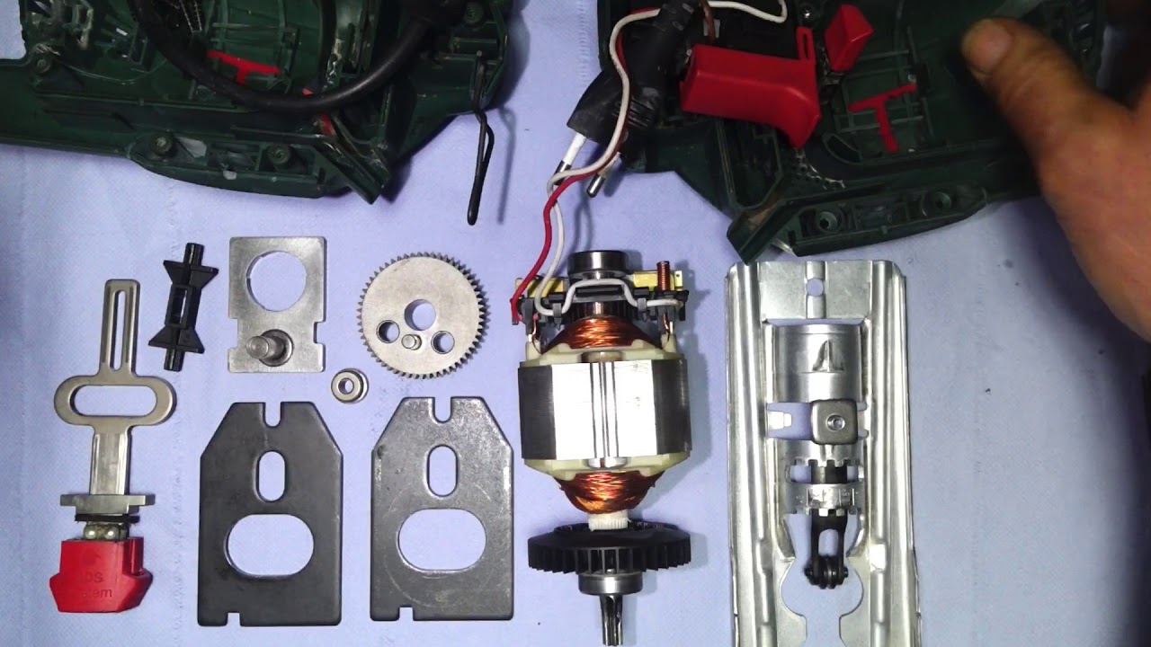 Электролобзик Bosch PST 650, разборка и осмотр после поломки.