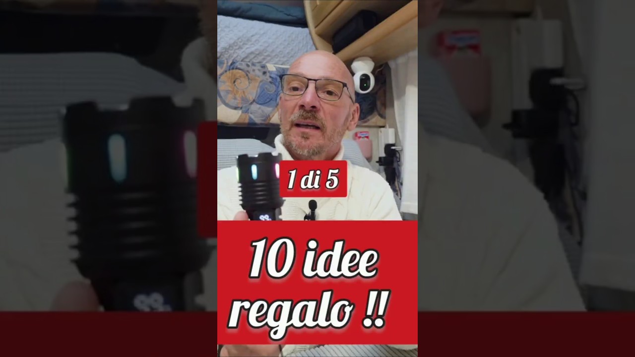 Cosa regalare a un camperista? 2 idee... Parte 1 di 5 