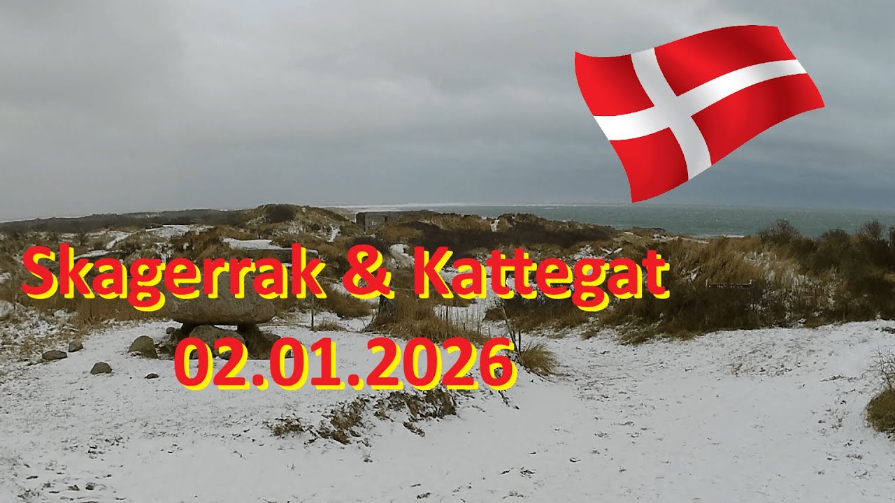 Skagerrak und Kattegat / Nord D&auml;nemark / 02.01.2026 / Unterwegs mit Emsland Explorer