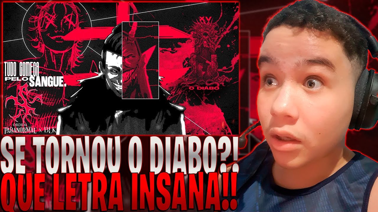 (ELE SE REVOLTOU?!) REAGINDO A Novo Começo (Ordem Paranormal) | BLK | REACT