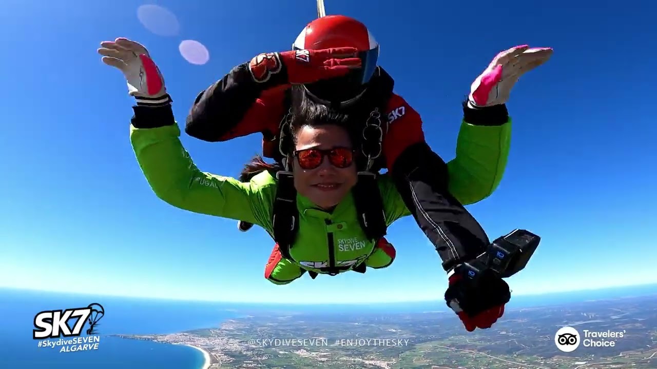 Tandem Skydive Salto de Paraquedas Algarve FengYi