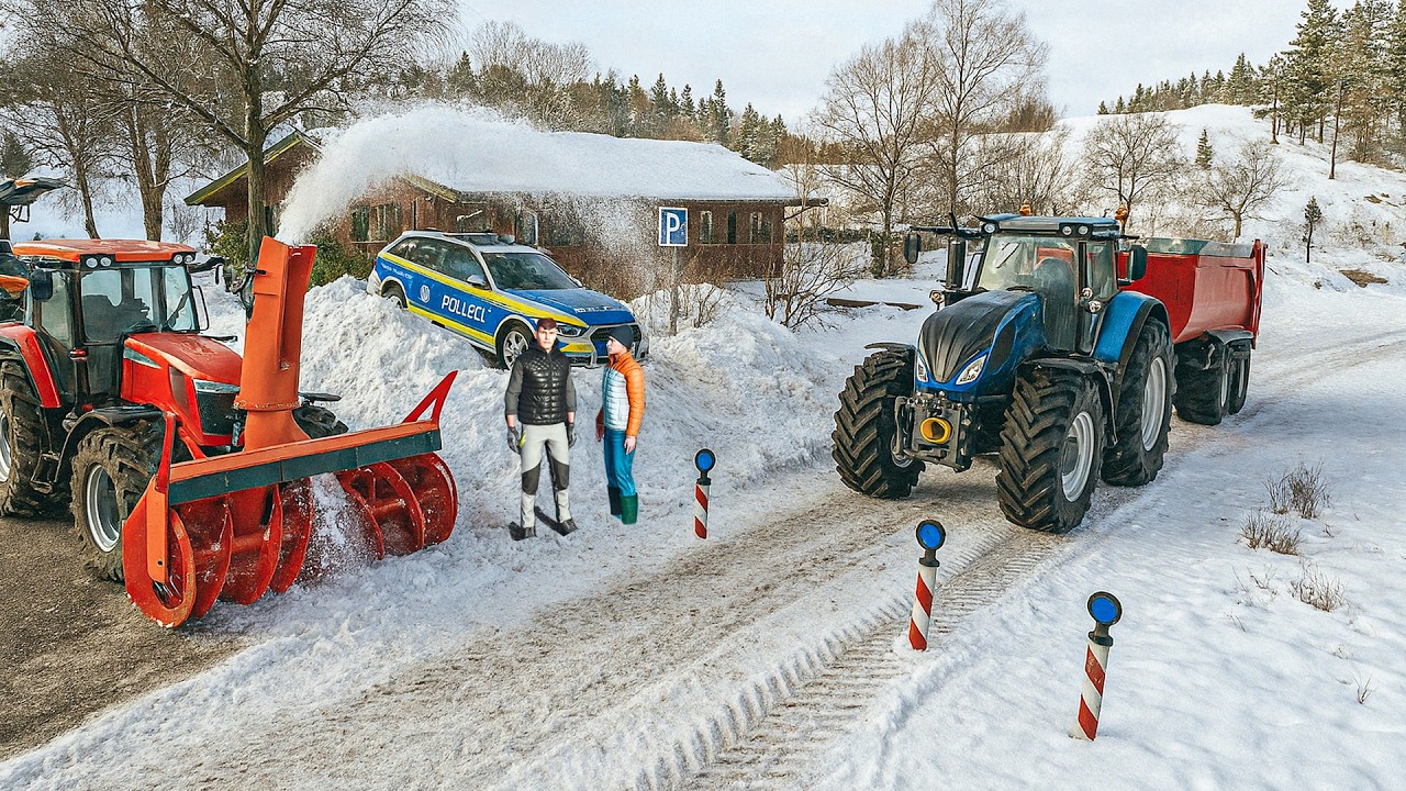 Déneiger les Routes sous 1 Mètre de Neige en Jouant le plus Réaliste Possible