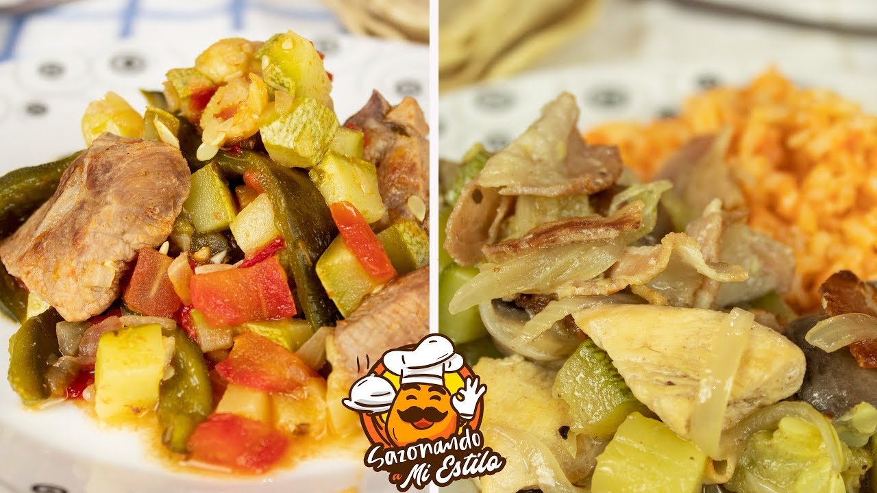 Dos guisados con Calabacitas F&aacute;ciles, Econ&oacute;micos y Rendidores | Sazonando a mi Estilo
