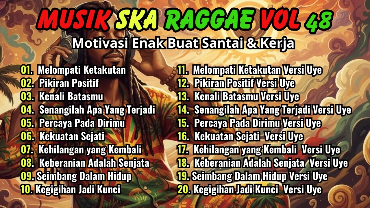 Lagu Reggae SKA Terbaru 2026 Vol.48 🔥 Kumpulan Musik Santa 🔥 Melompati Ketakutan 🎸🎶 Roh Reggae Uye