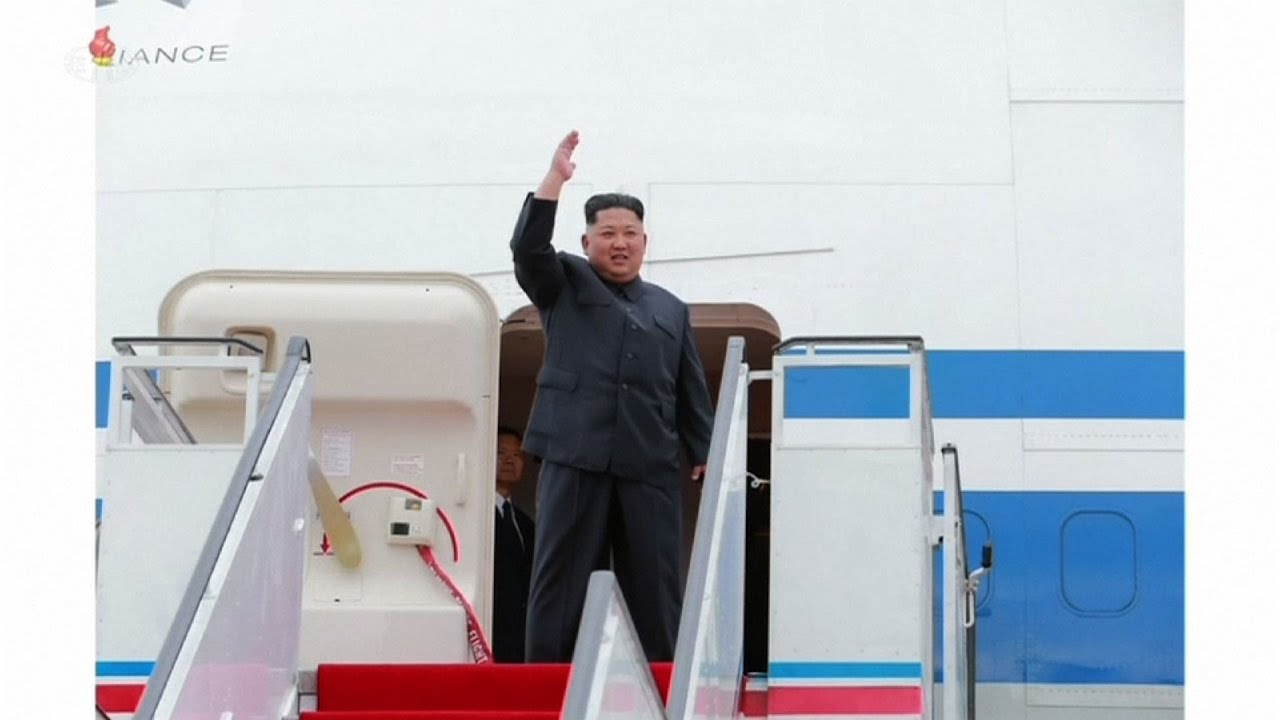 North Korean State Media Reports on Kim Trip