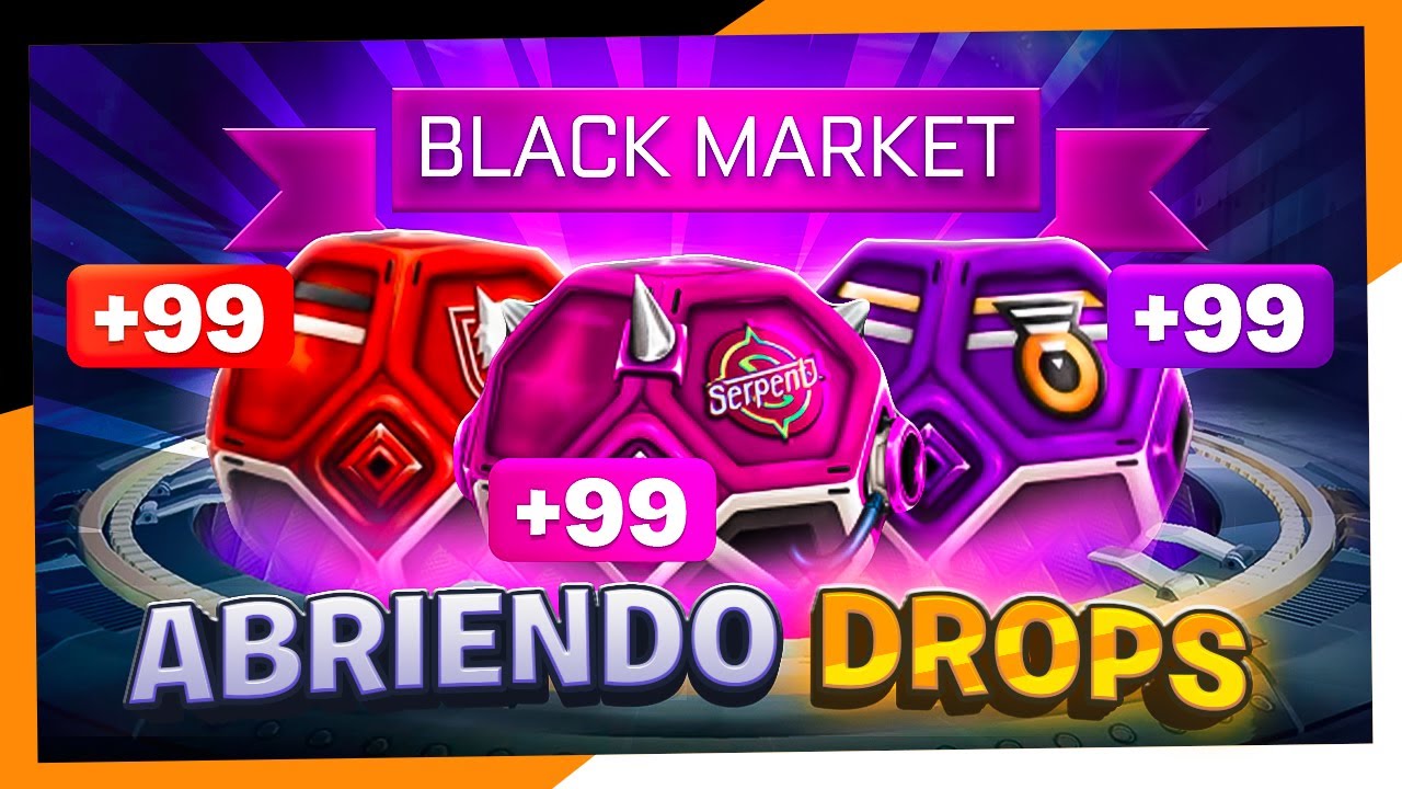 POR CADA BLACK MARKET PIERDO PLATA 🥵 DROPS ROCKET LEAGUE - 2