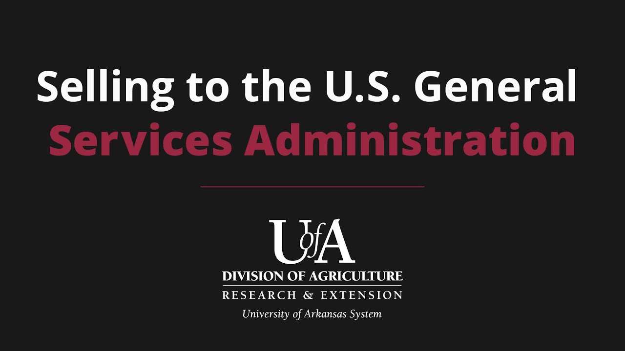 Selling to the U.S. General Services Administration (GSA)