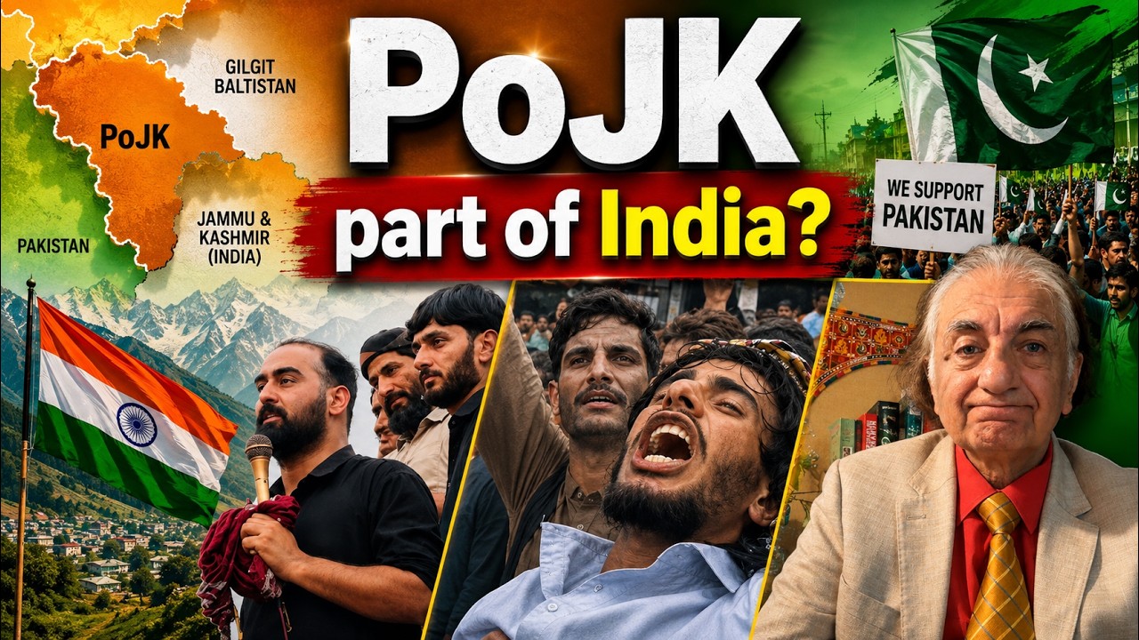 क्या PoJK भारत की ओर झुक रहा है? | JAAC Protest, Tax Strike, PoJK Unrest Explained | Dr. Amjad Mirza