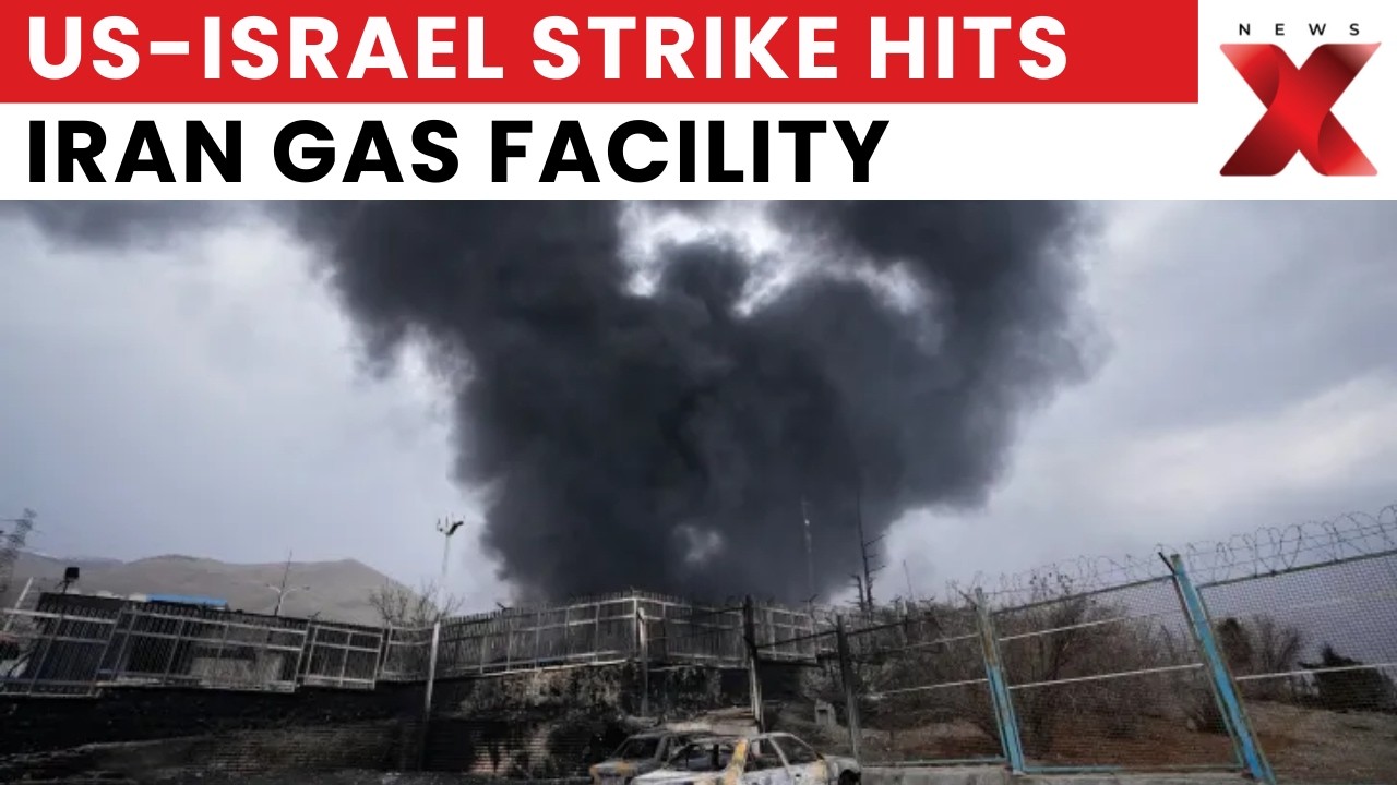 US-Israel Strikes Hit Iran’s South Pars Gas Facility, Energy Infrastructure Damaged | Latest News
