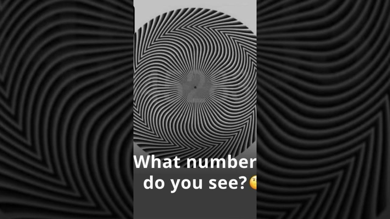 What number do you see?#opticalillision#shorts