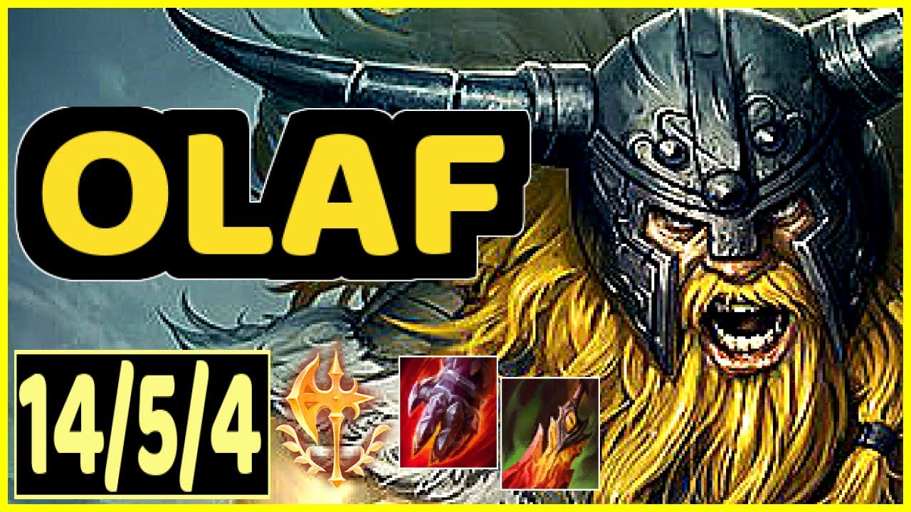 OLAF VS YORICK - 14/5/4 KDA TOP GAMEPLAY EMERALD II