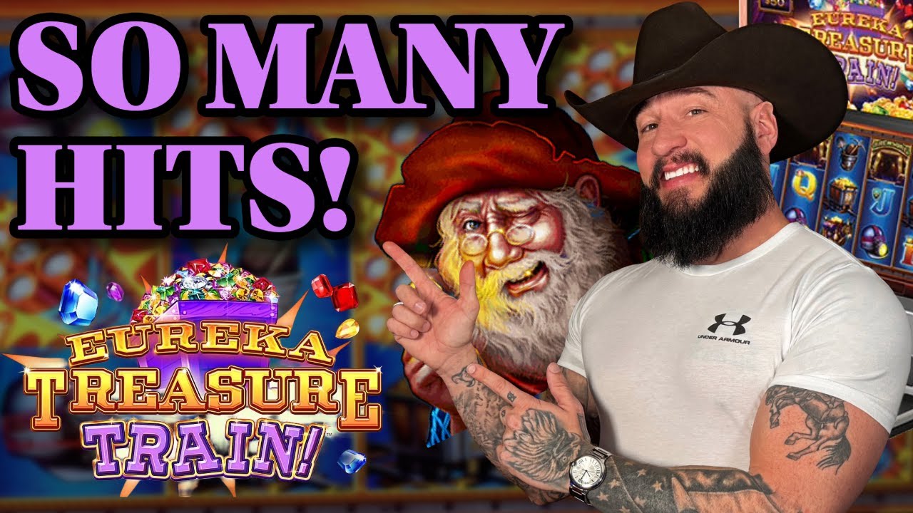 The Trains kept coming! 😱 Eureka Treasure Train slot PLUS  Cool Fact! 🎰