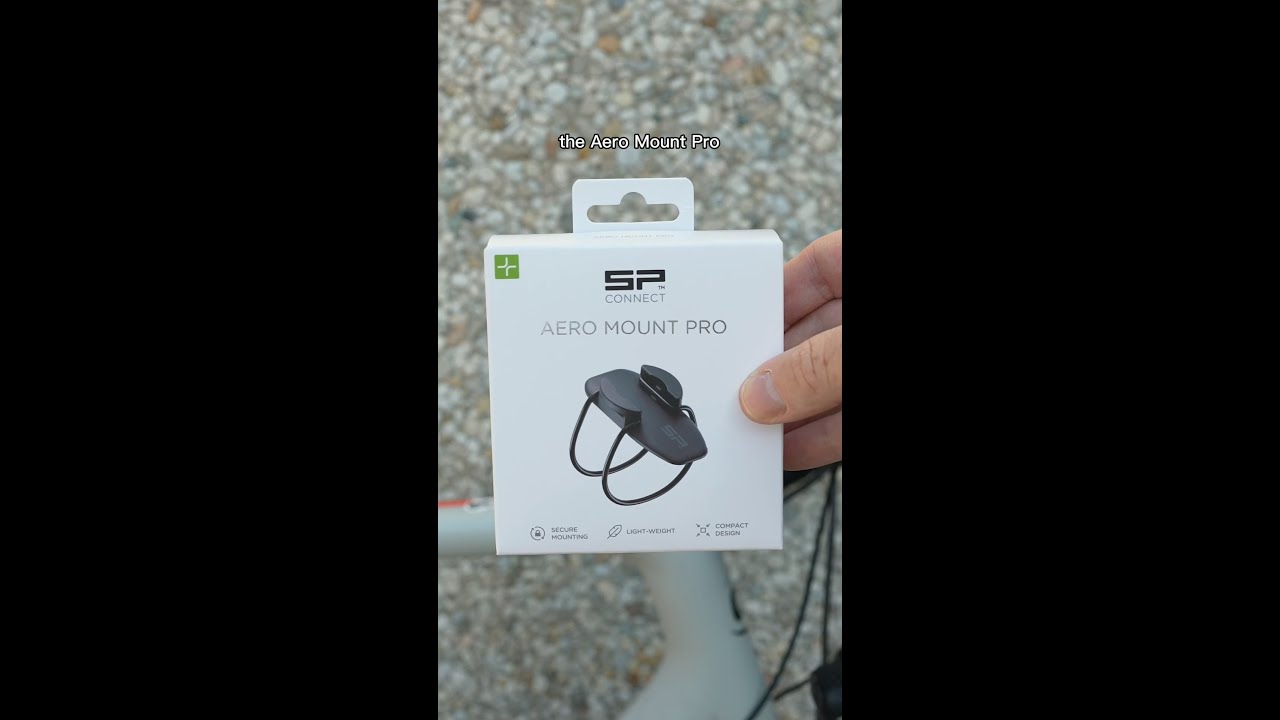 Lightweight and efficient: the Aero Mount is the ultimate mount for your road bike!