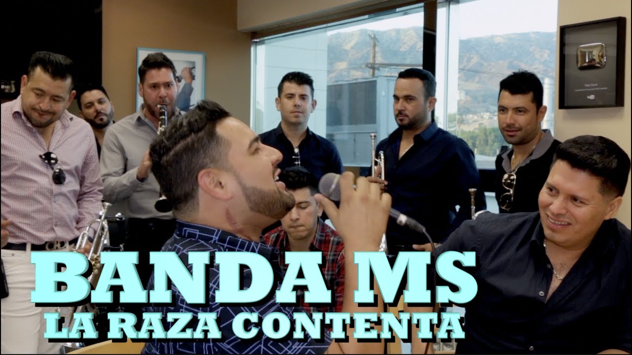 BANDA MS - LA RAZA CONTENTA (Versión Pepe's Office)