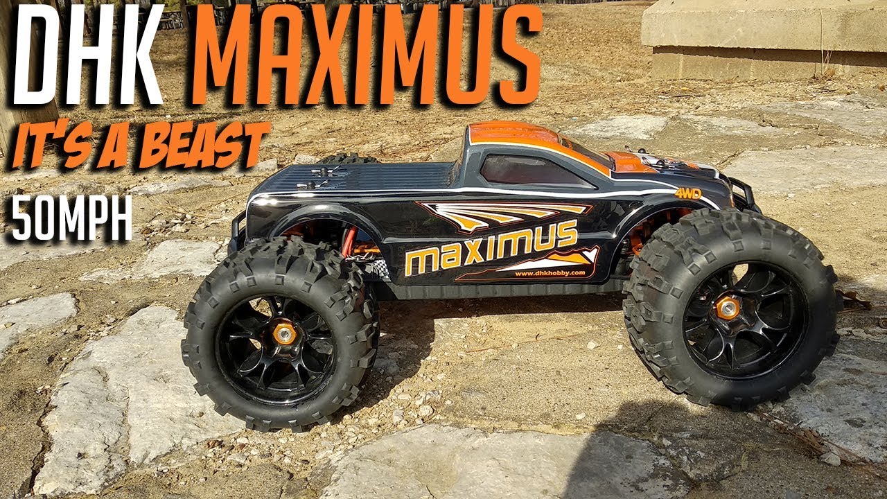 DHK Maximus 1/8th Brushless RTR 50mph truck Review
