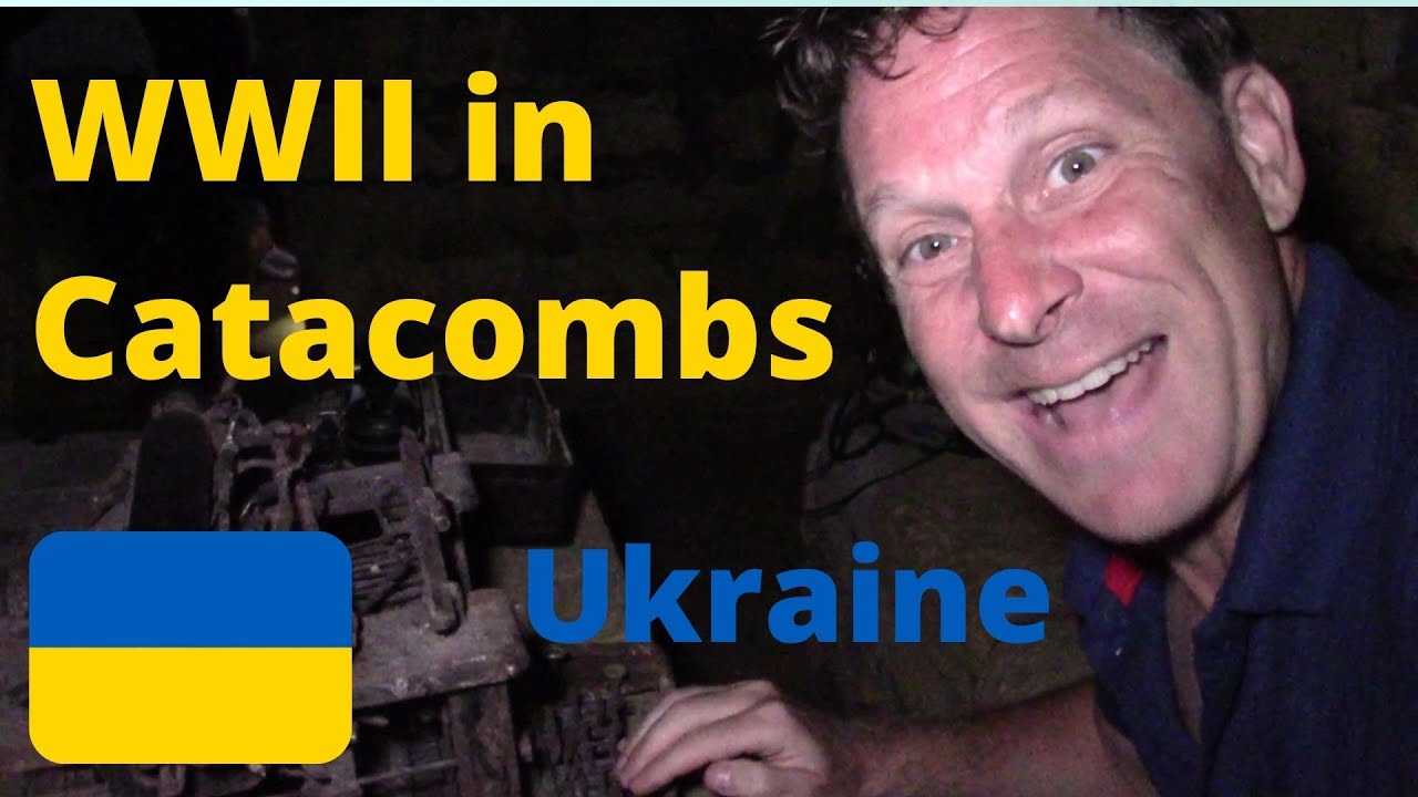 🇺🇦  World's Largest Catacombs: 2000kms of Paths below Odessa and its WWII FIGHTING  {Odesa, UKRAINE}