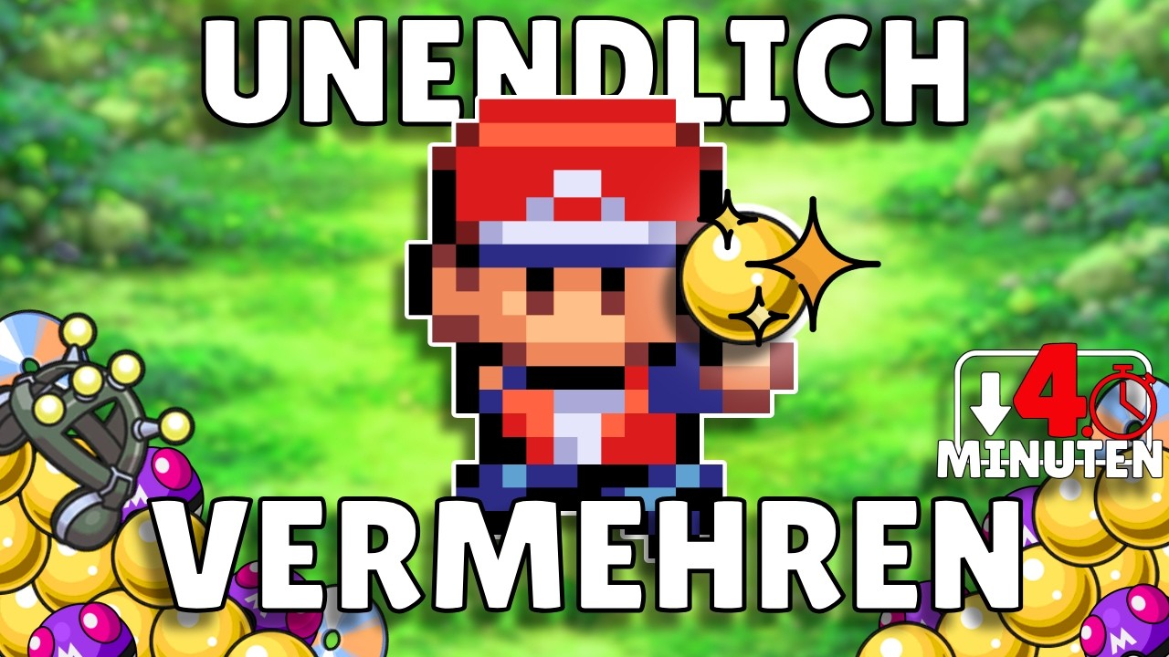 UNENDLICH VIELE ITEMS! in unter 4 Minuten! Duplizieren Glitch in Pok&eacute;mon Feuerrot & Blattgr&uuml;n!