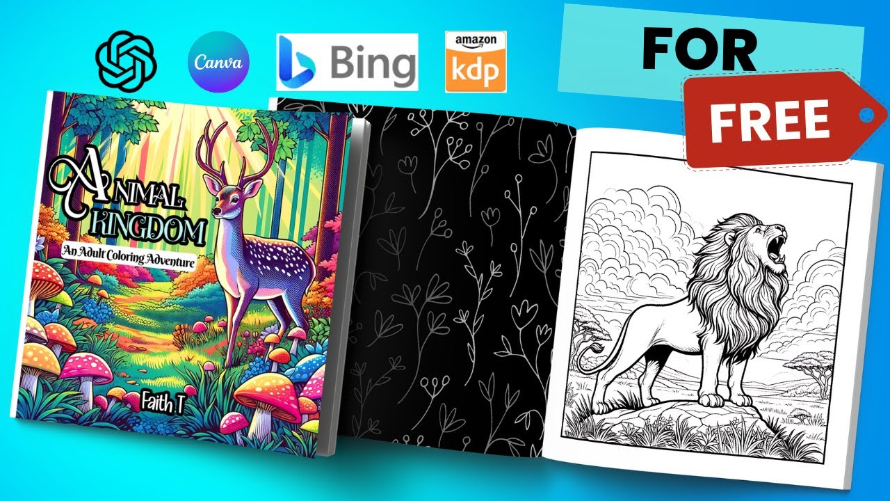 This FREE AI Tool Makes Amazing KDP Coloring Books in Minutes