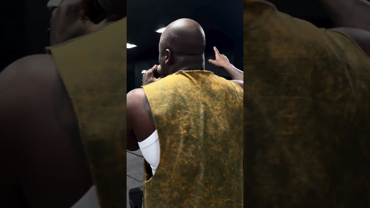 harmonize in the studio preparing his vocals for a live show in Tanzania 