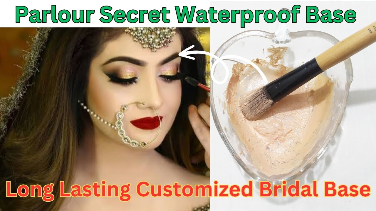 Parlour SECRET Customized Bridal Base with affordable products | #parloursecretbase #customizebase