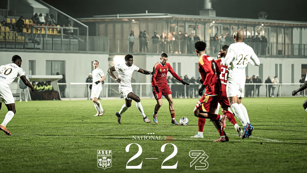 N2 - J16 / AS SAINT-PRIEST vs FC 93 BOBIGNY / 2-2