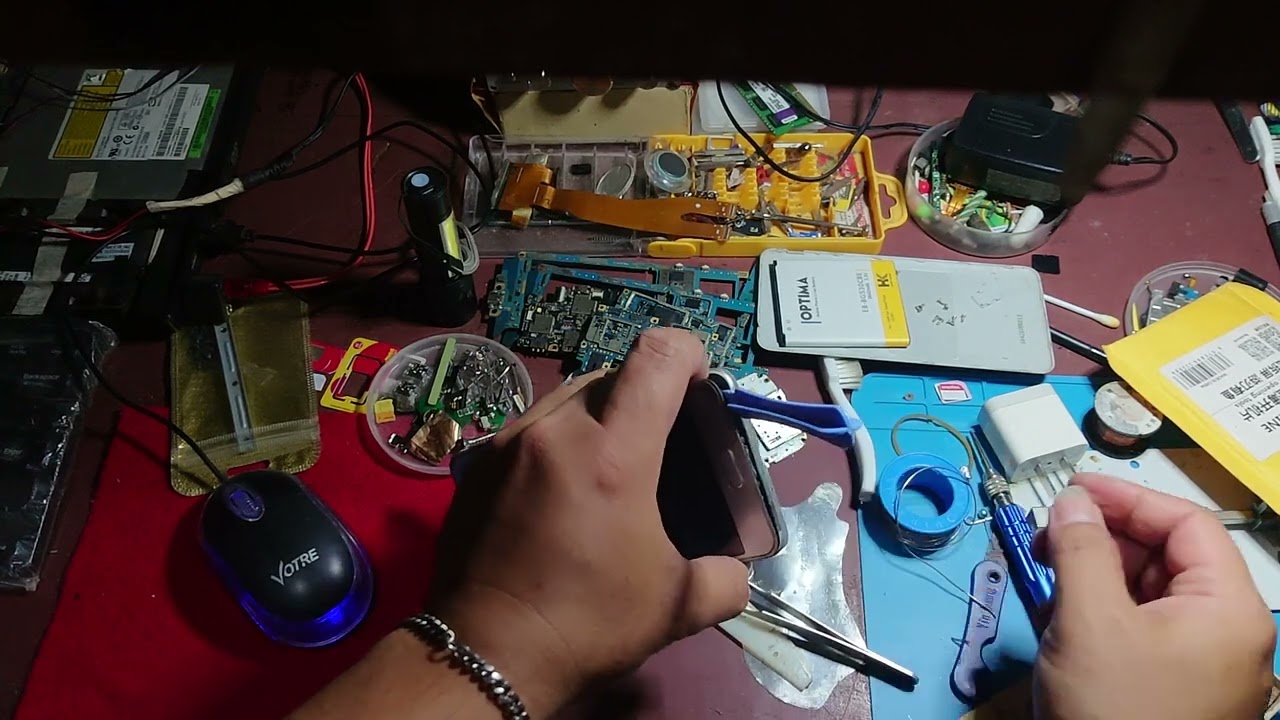 Bongkar Samsung J2 Prime Kasus Tombol On Off Keras Tidak Bisa
