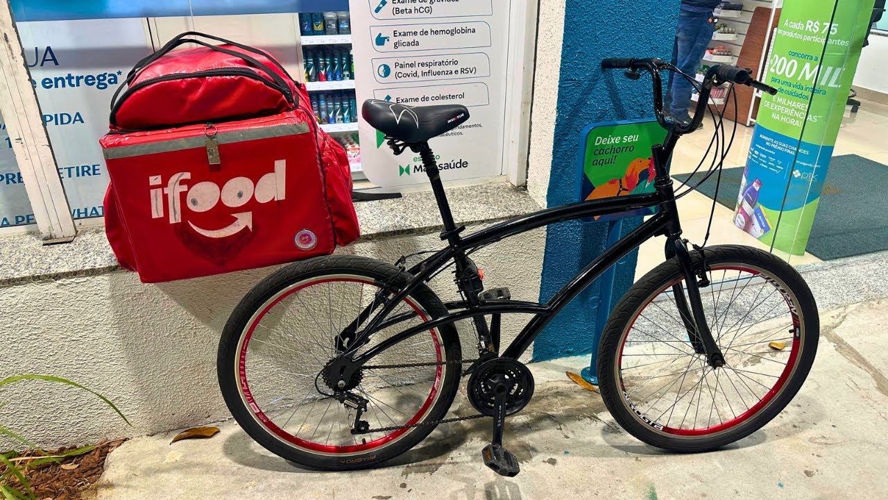 4 horas de entregas de bicicleta no Rio de Janeiro.🔥💰🚴🏼🔝