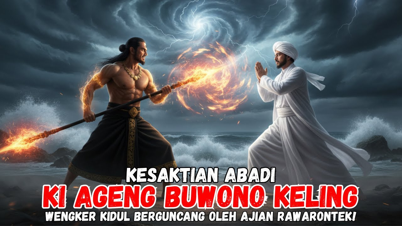 Kesaktian Ki Ageng Buwono Keling | Ajian Rawarontek Menggetarkan yang Wengker Kidul!
