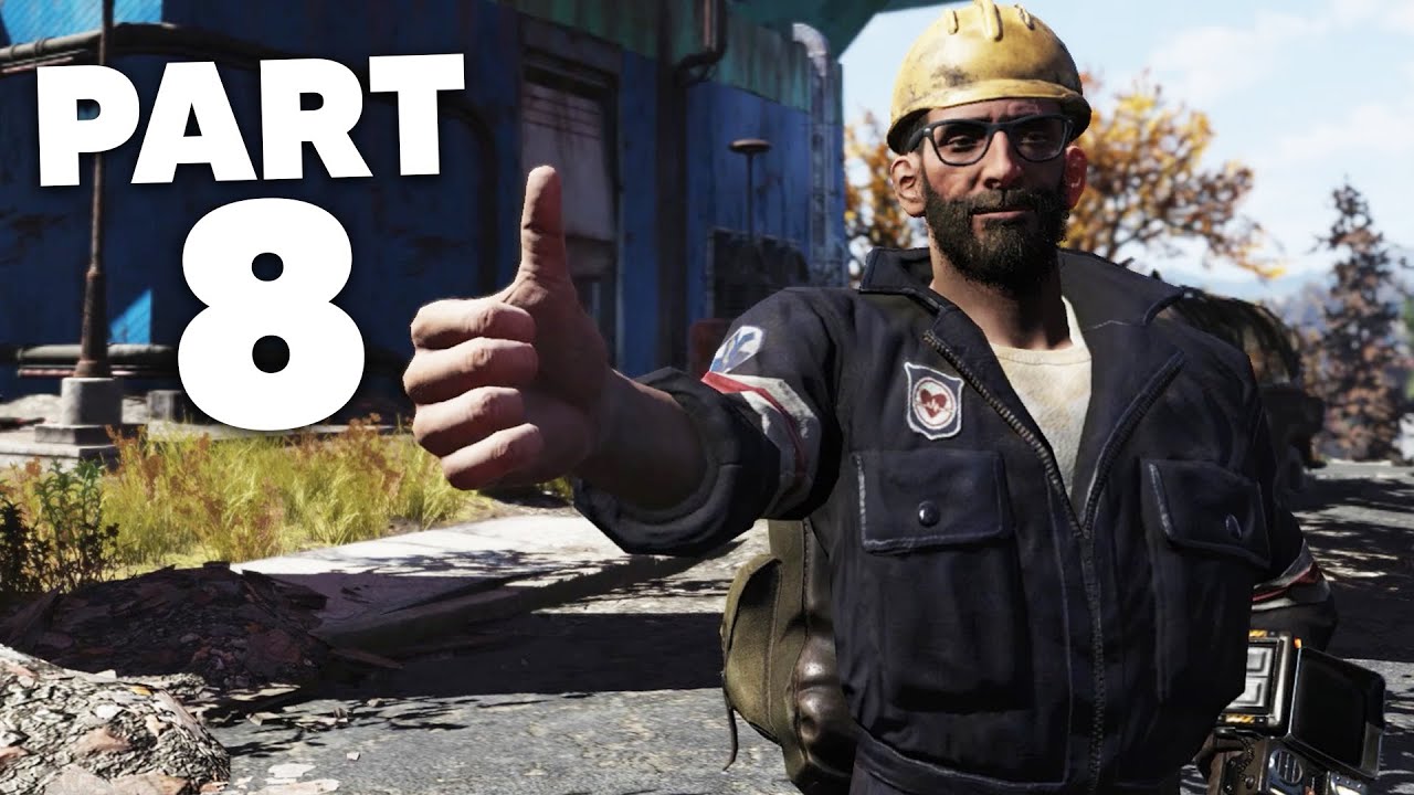 FALLOUT 76 WASTELANDERS Gameplay Walkthrough Part 8 - HUDSON IMPORTANT RESEARCH