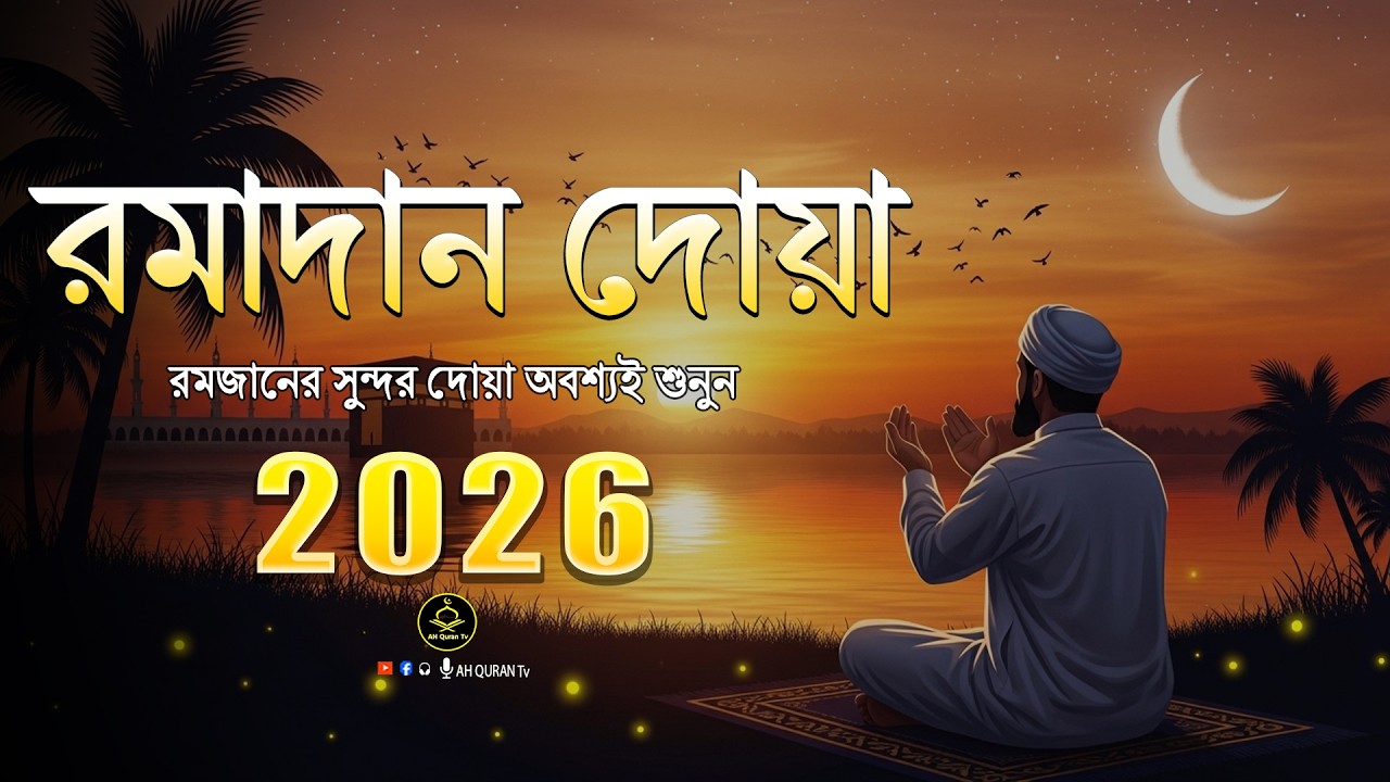 রমজানের বিশেষ দোয়া। Special Dua For Ramadan (2026) Recitation by Alaa Aqel.SurelaQuran