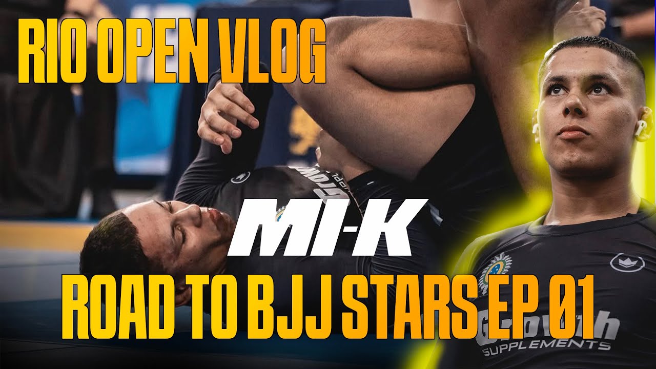 Rio Open Vlog - Road to BJJ Stars EP 01 - Mica Galvão