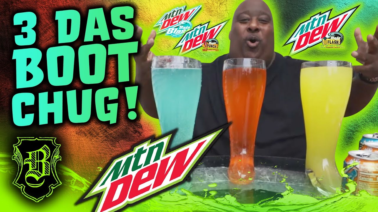 Trying New Mtn. Dew's Baja Blast, Baja Flash & Baja Punch!