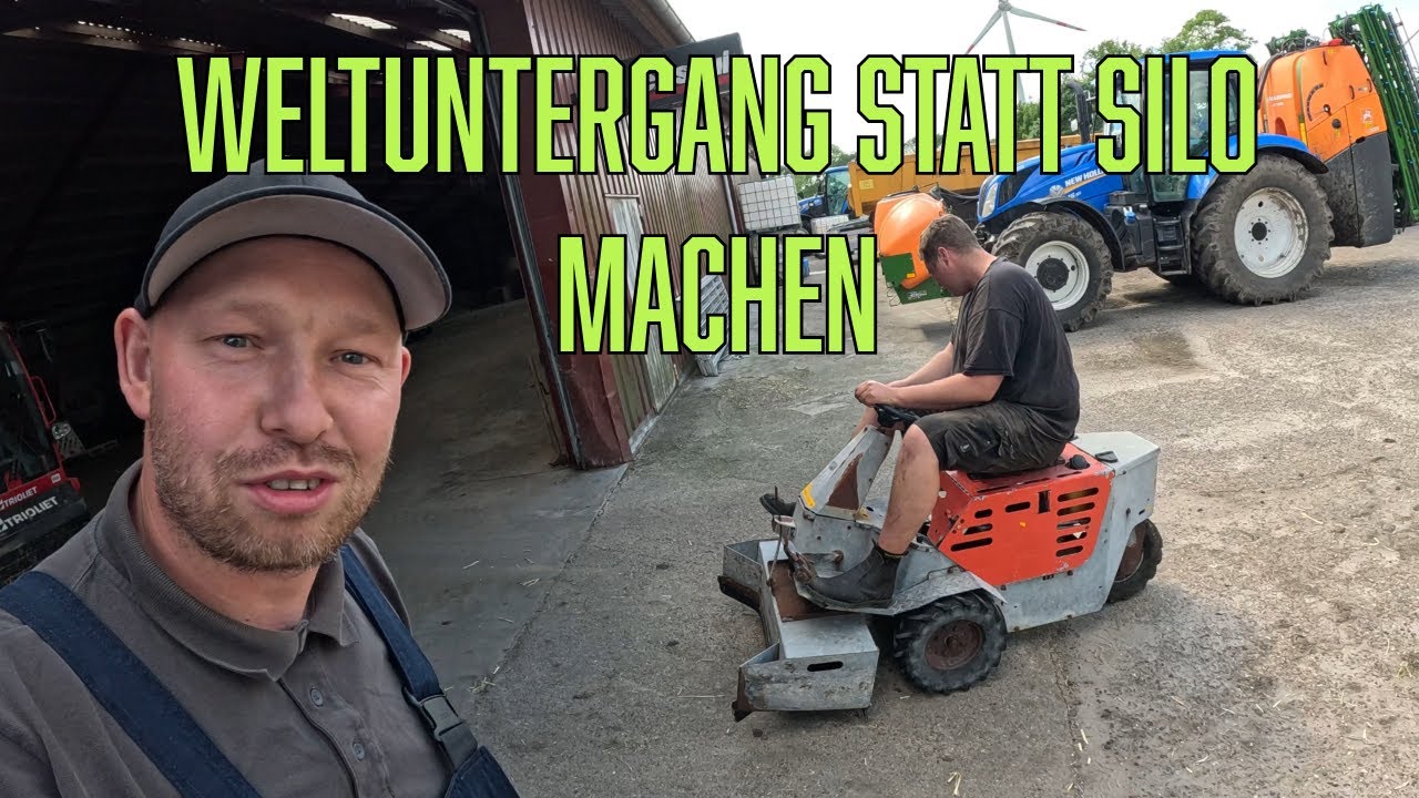 Farm-Vlog 26 Statt Gras zu Ernten mussten wir einen regelrechten Weltuntergang erleben