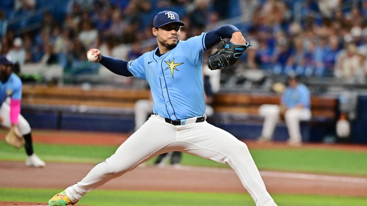 Taj Bradley strikes out 11 Cubs over 7 innings of work on 6/13/24