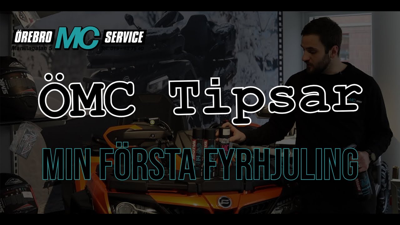ÖMC TIPSAR - MIN FÖRSTA FYRHJULING - INTROVIDEO