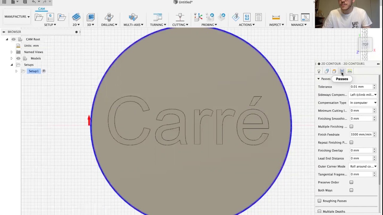 TUTO FUSION 360 — contours et poches CNC