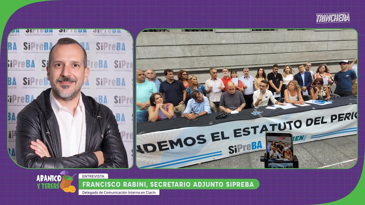 Alerta del SIPREBA: “La derogación del estatuto es un ataque directo al periodismo”