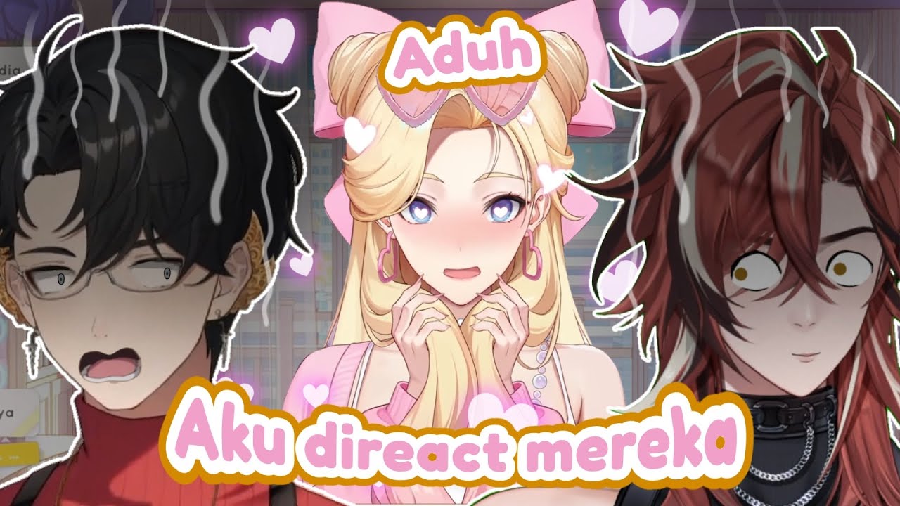Senangnya Ulala Direact Sama Vtuber Tampan ... [Fluffiiee]