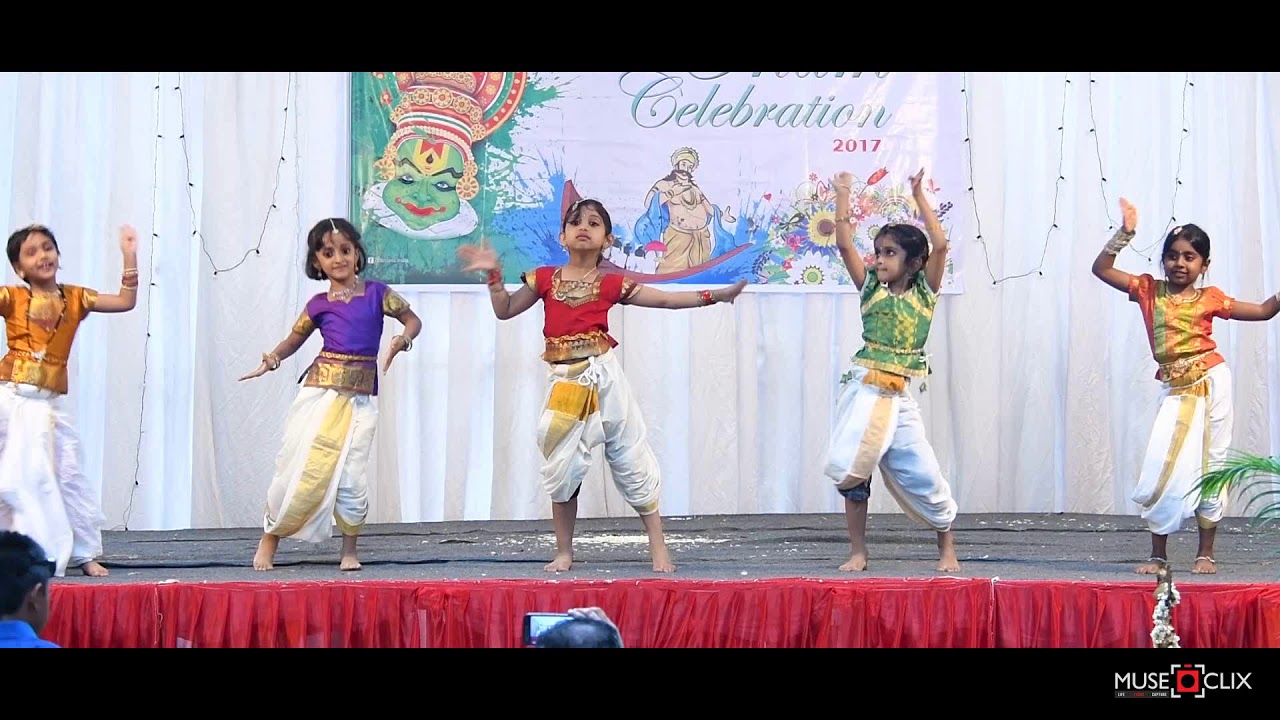 Jimikki Kammal I Dance I Souparnika chandrakantha Bangalore I Onam celebration 2017