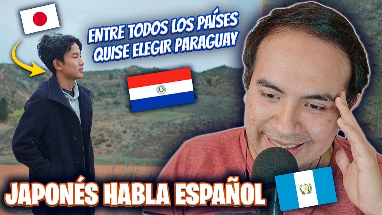 JAPONÉS escoge PARAGUAY para aprender ESPAÑOL - guatemalteco reacciona |MultiSanchez|
