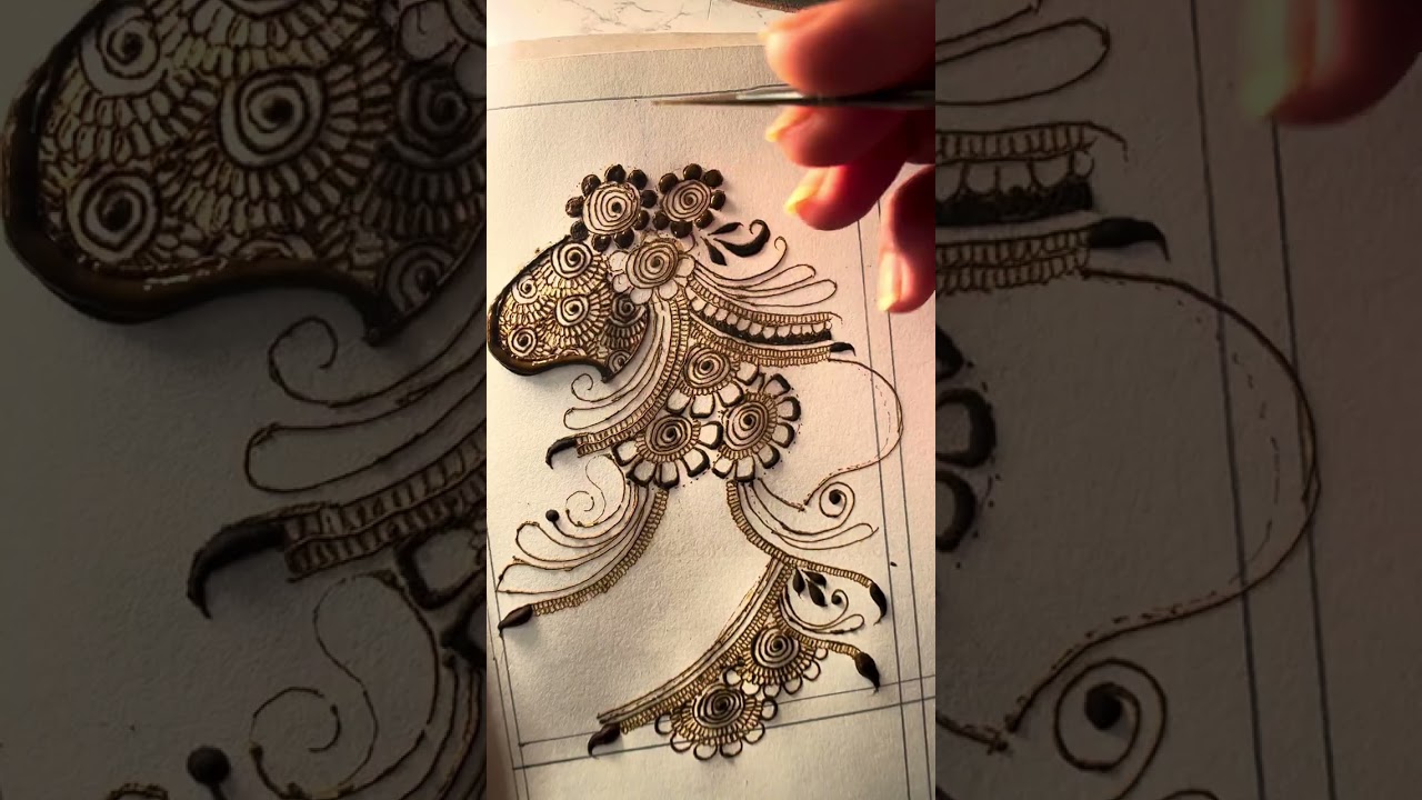  Mehndi Design for Beginners|Step by Step Tutorial| 16th March 2026|#mehndi#easymehndidesign