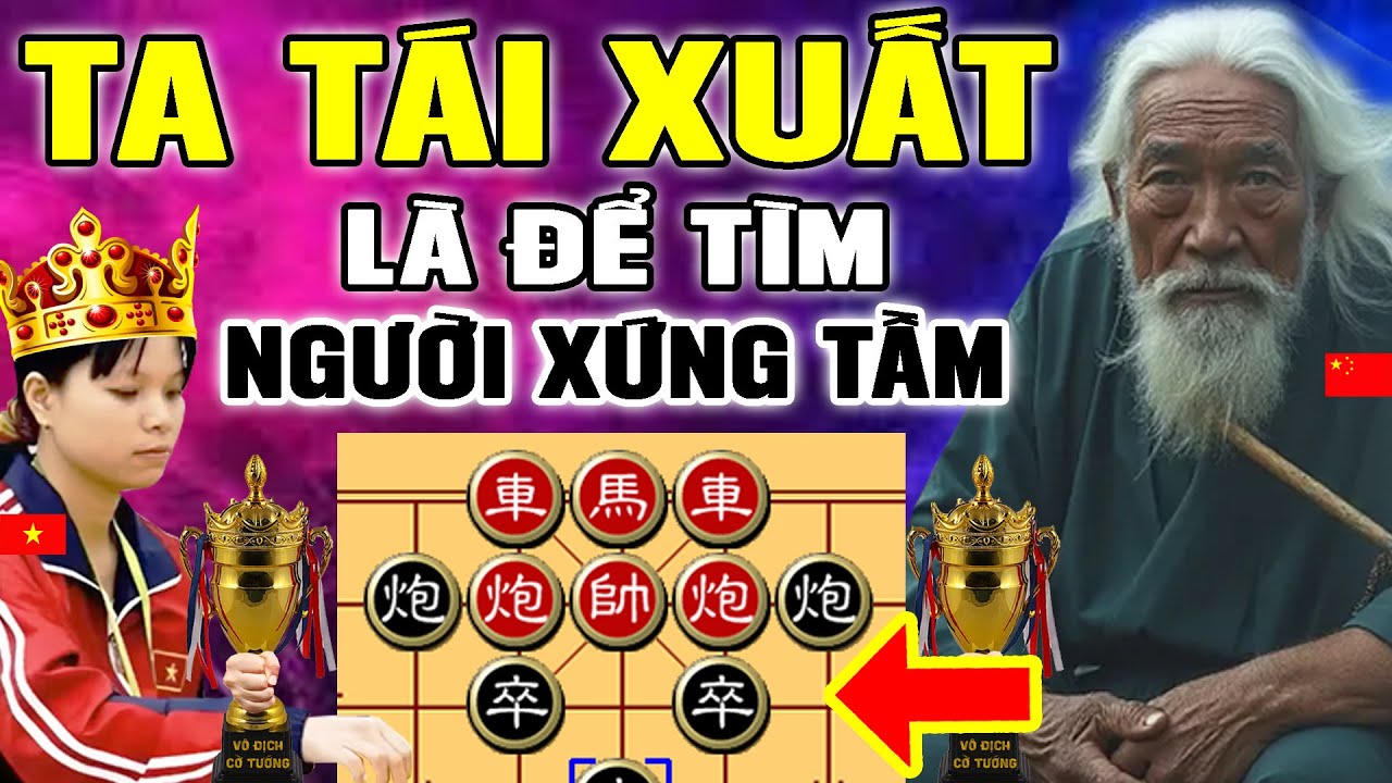 Ma Cờ 80 Năm Tái Xuất XE PHÁO MÃ Bắt Sạch, Ngô Lan Hương vs Lý Nghĩa Quân