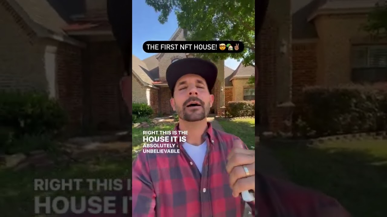 The First NFT House! 🤯🏡✌🏽