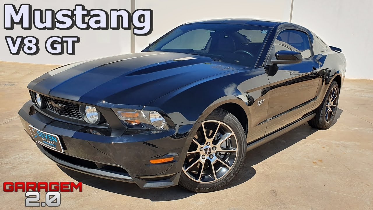 FORD MUSTANG V8 GT: TUDO QUE UM CAMARO QUERIA SER !!!