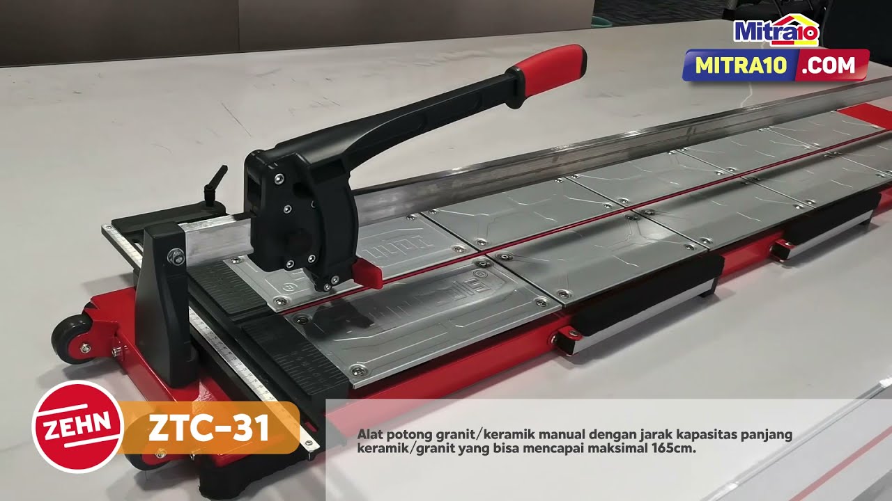 Alat Potong Granit dan Keramik Manual ZEHN ZTC-31 TOP PROFESSIONAL TILE CUTTER 165 CM