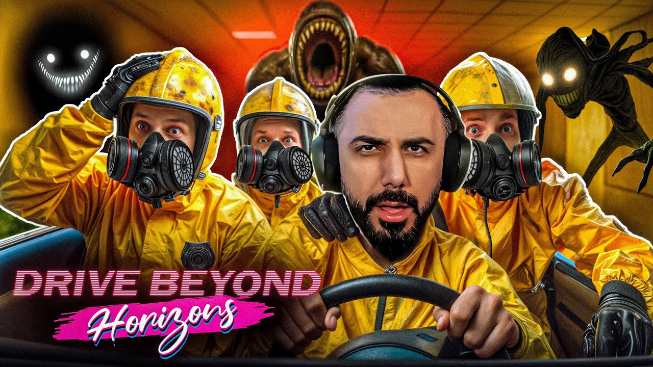 ARABA İLE BACKROOMS'TAN KAÇABİLİR MİSİN!? DRIVE BEYOND HORIZON