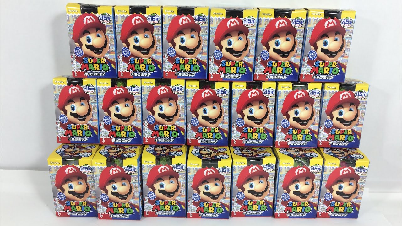 Coleção Kinder Ovo Japones Super Mario Review BR